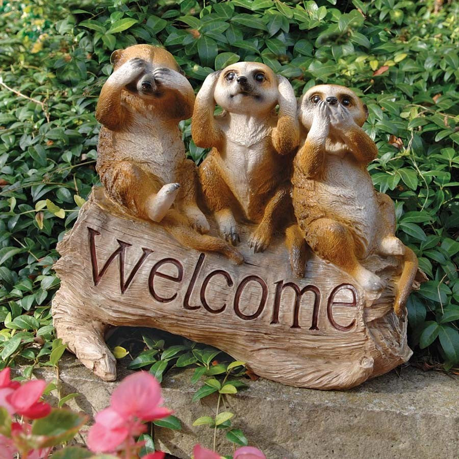 Meerkat Menagerie Welcome Sign