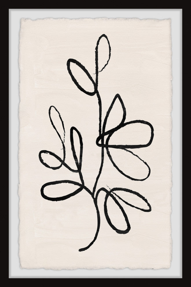 "Brushstroke of Dreams" Framed Painting Print, 30x45