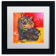 Dean Russo 'Baby Albert' Art, Black Frame, White Mat, 11x11