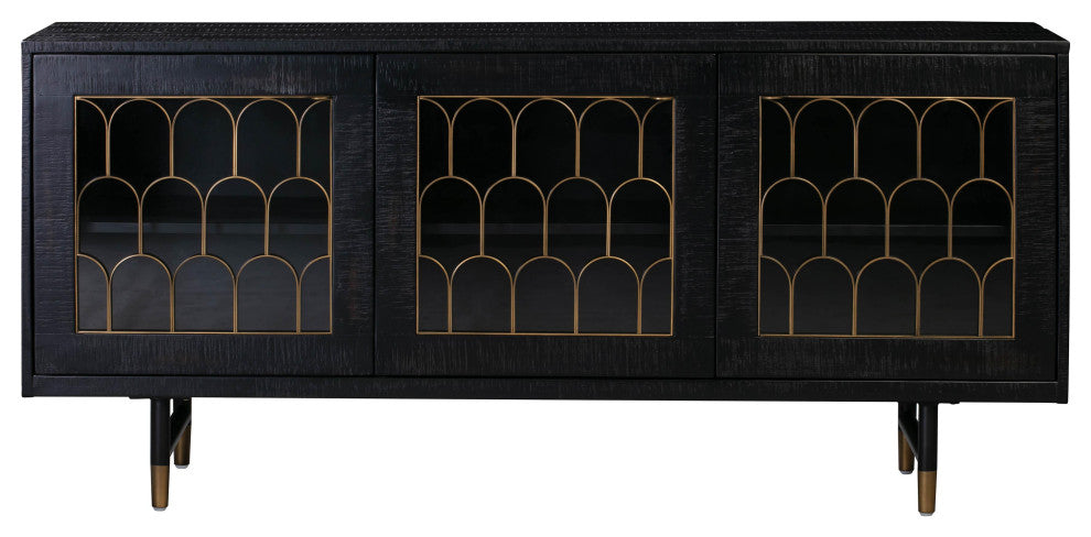 Gatsby Wood Buffet - Black