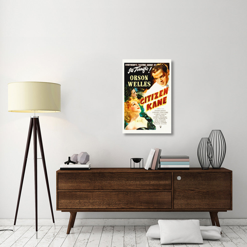 "Citizen Kane" Stretched Canvas Giclee by Hollywood Photo Archive, 24x36"