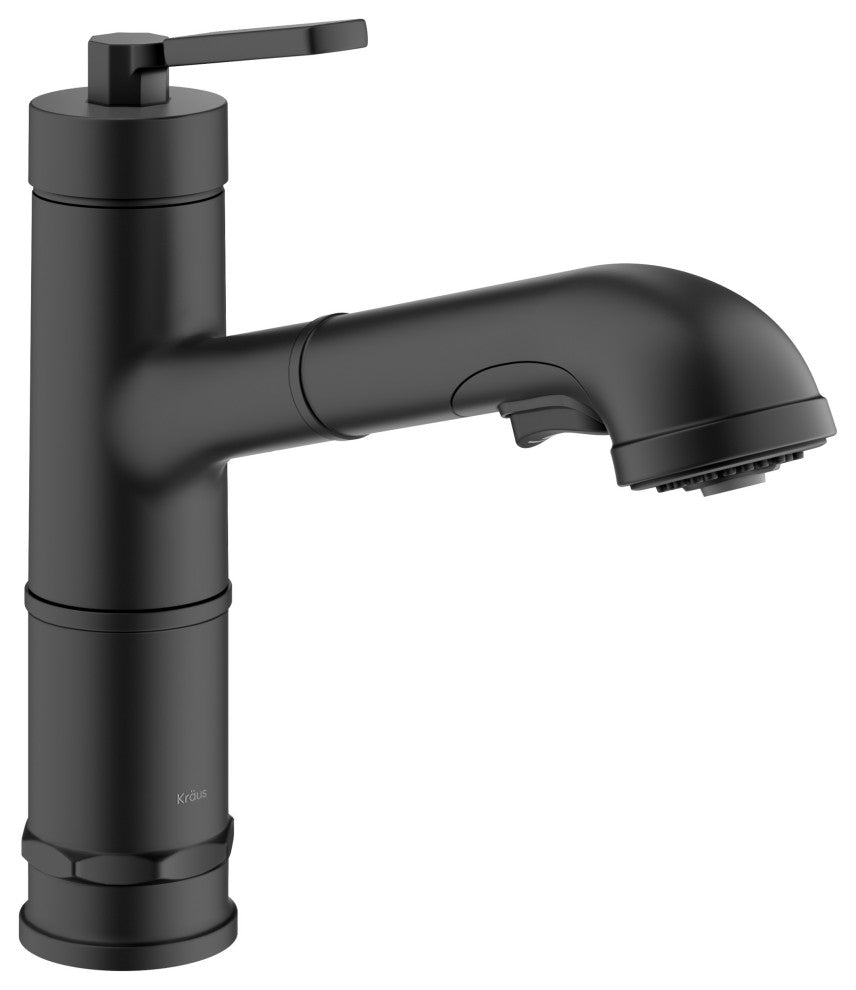 Sellette Pull-Down Kitchen Faucet, Matte Black, Model Kpf-4103mb