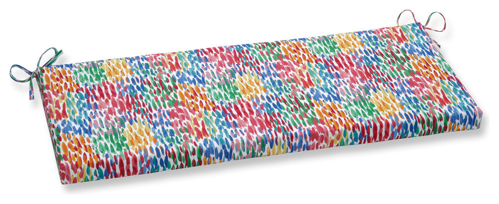 Make It Rain Zinnia Bench Cushion, 45"x18"