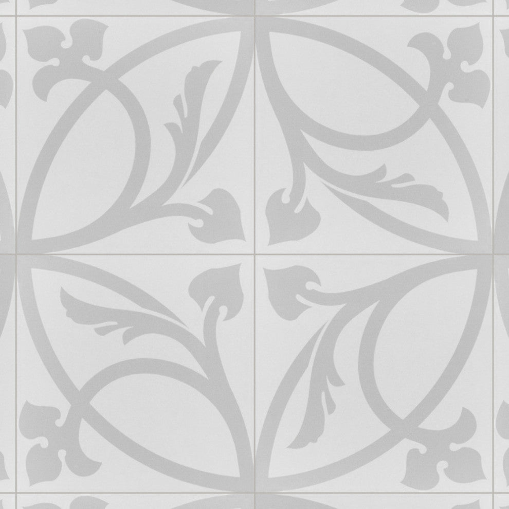 Caprice Liberty White Porcelain Floor and Wall Tile