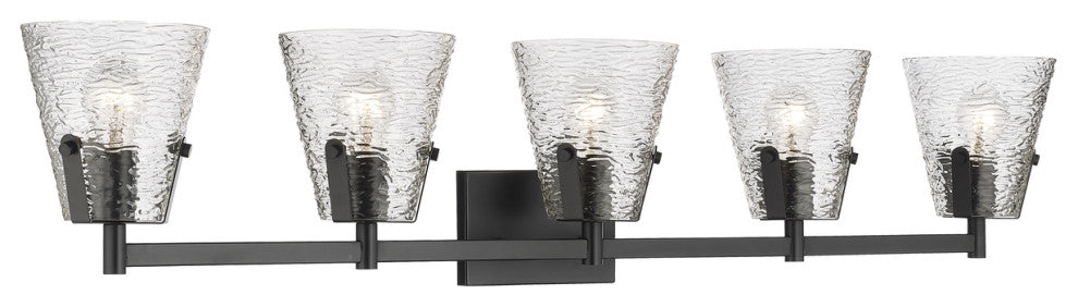 Z-LITE 5-Light Vanity, Matte Black