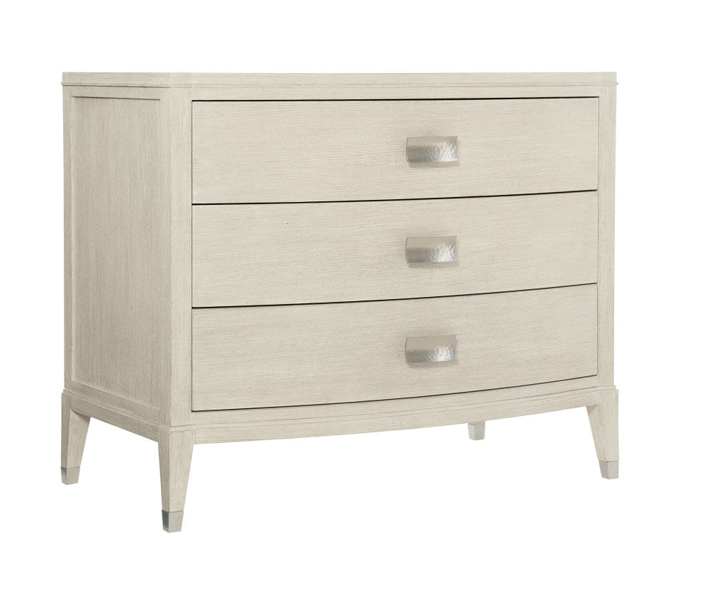 Bernhardt East Hampton Nightstand, Cerused Linen
