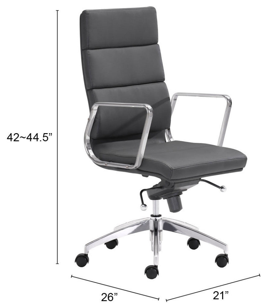 Engineer High Back Office Chair Black