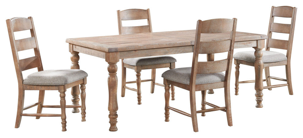 Highland 42 x 72-94" Dining Table, Sandwash