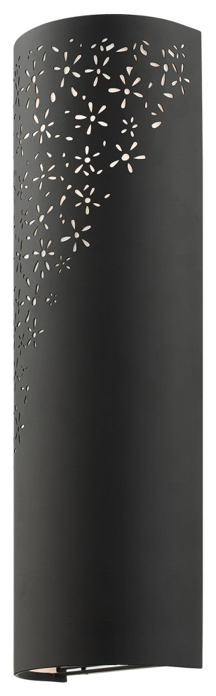 Black Stylish, Transitional, Intricate, Urban Sconce