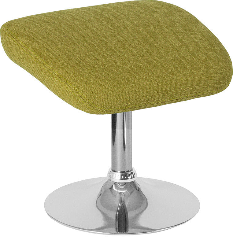 Egg Series Green Fabric Ottoman