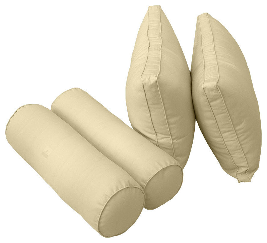 S2 Twin-XL Size 5PC Pipe Daybed Mattress Bolster Fitted Sheet Cover Only AD103