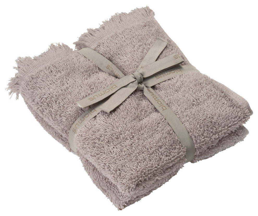 FRINO Guest Hand Towels, Set of 2, Satellite