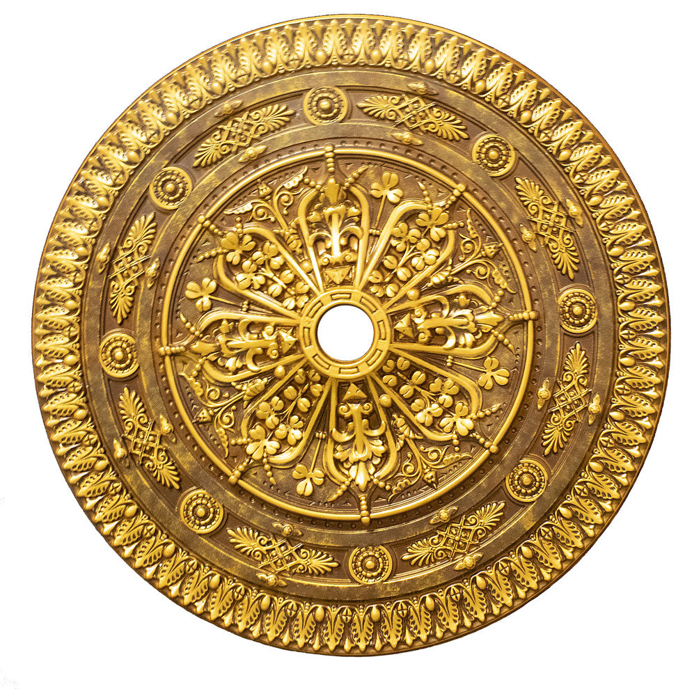 Artistry Lighting, Round 38" Burnished Gold Ceiling Medallion (ARP11-FB)