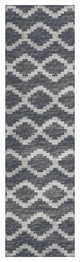 Indoor/Outdoor Sedona SN9 Midnight Machine Washable 2'3" x 10' Runner Rug