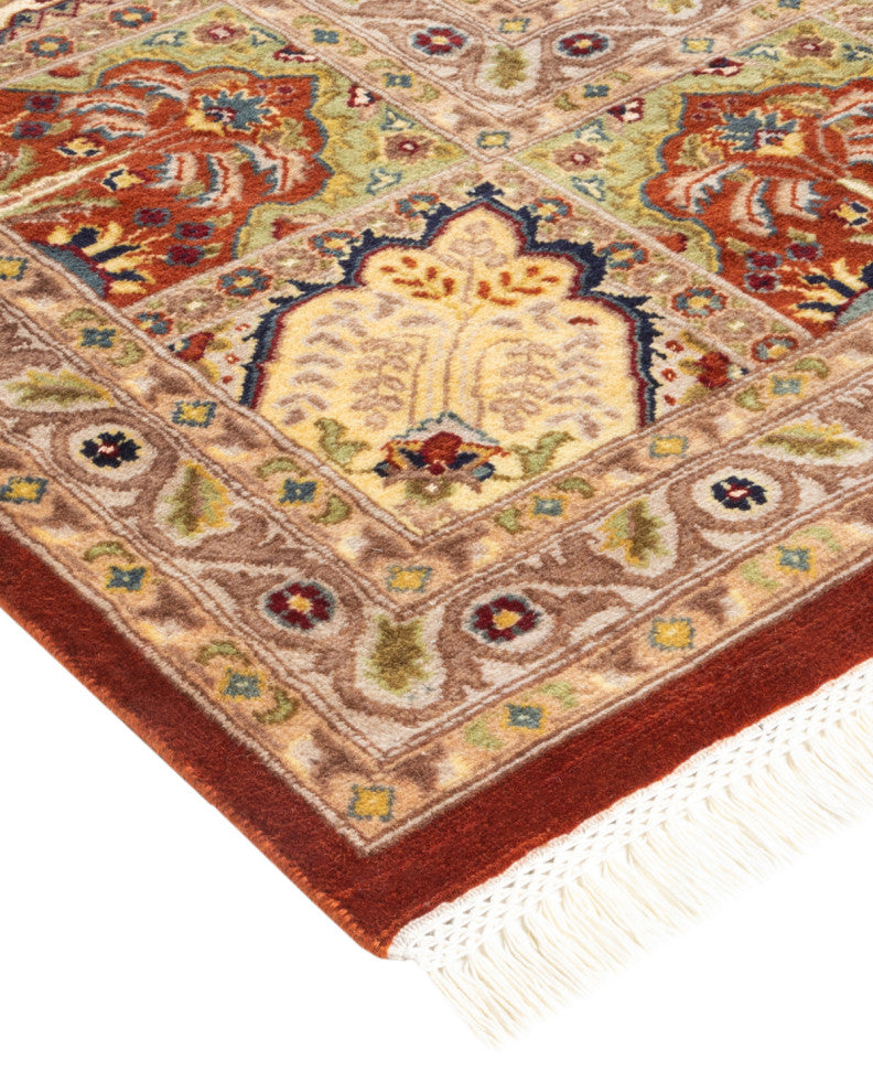 Mogul, One-of-a-Kind Hand-Knotted Area Rug Brown, 9'0"x12'5"