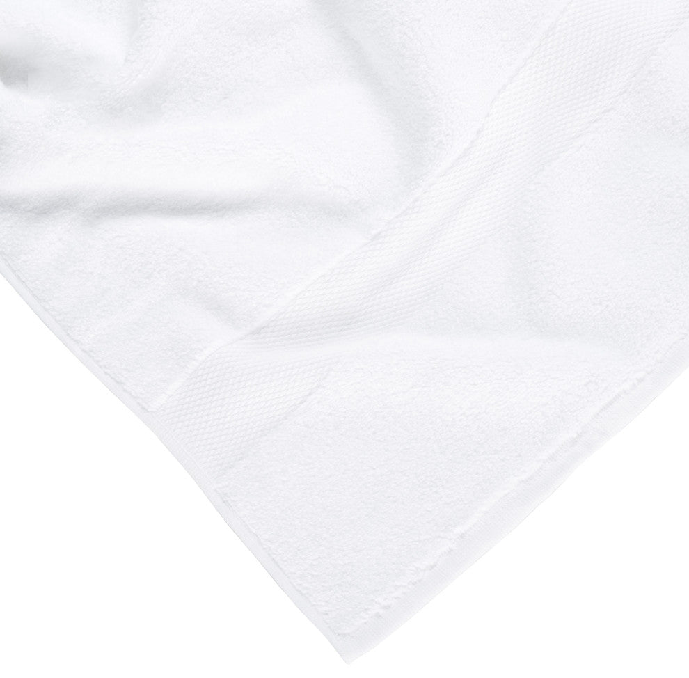 Safavieh Plush Bath Towel Set, White