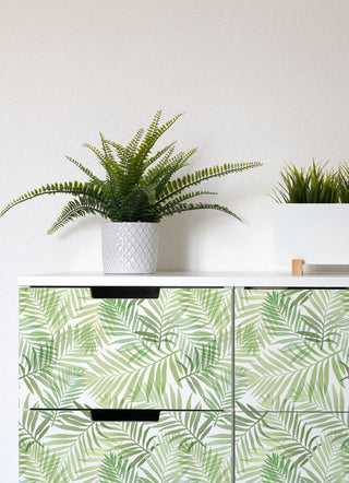 Green Tropical Vibe Peel & Stick Wallpaper