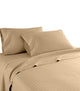600 Thread Count 100% Cotton Stripe Sheet Set, Taupe, Twin
