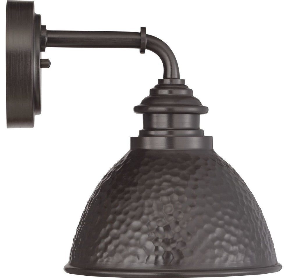 Englewood Collection 1-Light Small Wall Lantern, Antique Bronze