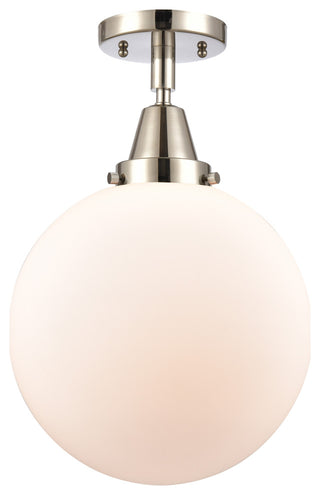 INNOVATIONS LIGHTING 447-1C-PN-G201-10 Beacon Flush Mount