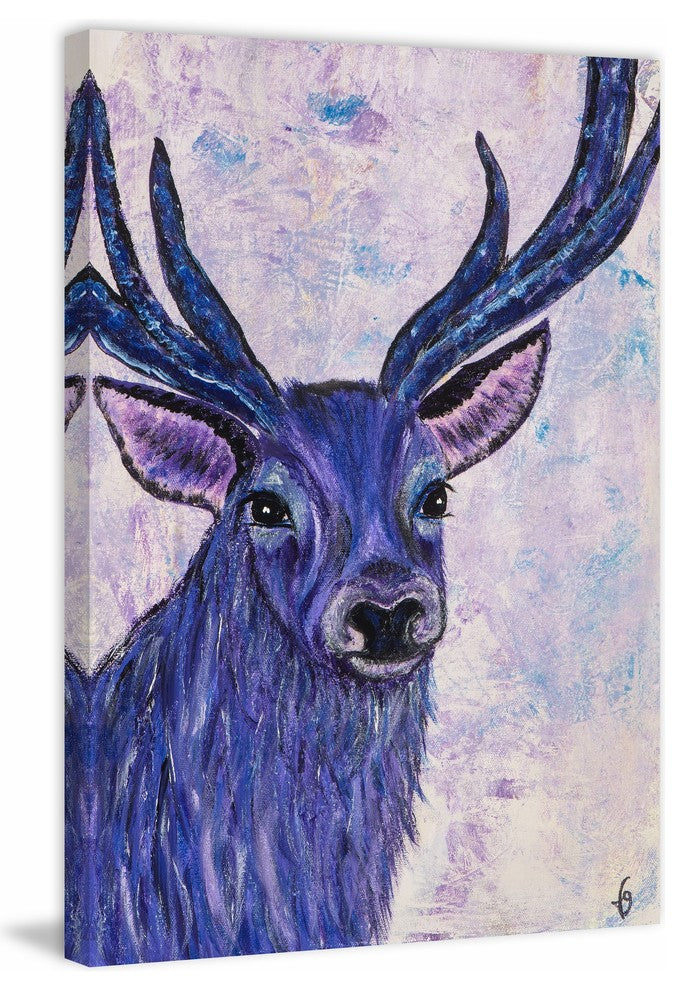 "Alf" Painting Print on Wrapped Canvas, 40"x60"