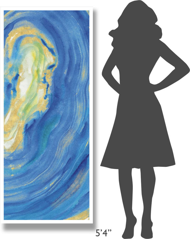 "Rarity IV" Digital Paper Print by Sue Schlabach, 26"x62"