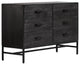 Leah Chest of Drawers, Black