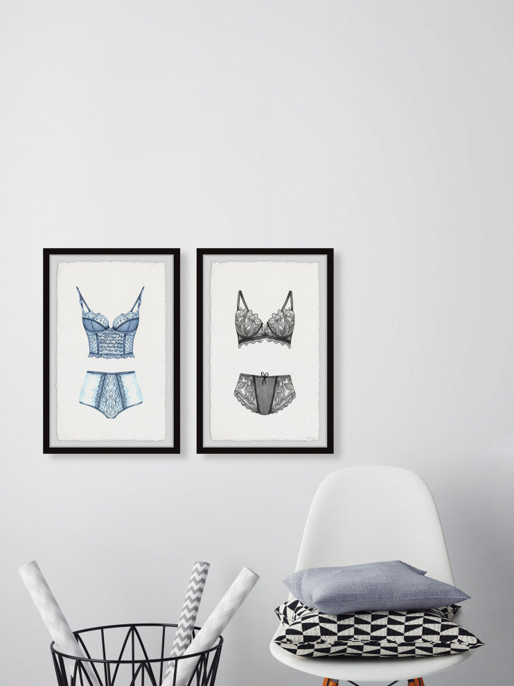 Beautiful Begins Underneath Diptych, 2-Piece Set, 30x45 Panels