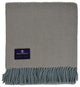 Highland Tweed Herringbone Pure New Wool Throw, Oyster