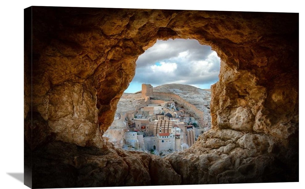 "A Hole In The Wall" Stretched Canvas Giclee by Ido Meirovich, 30"x20"