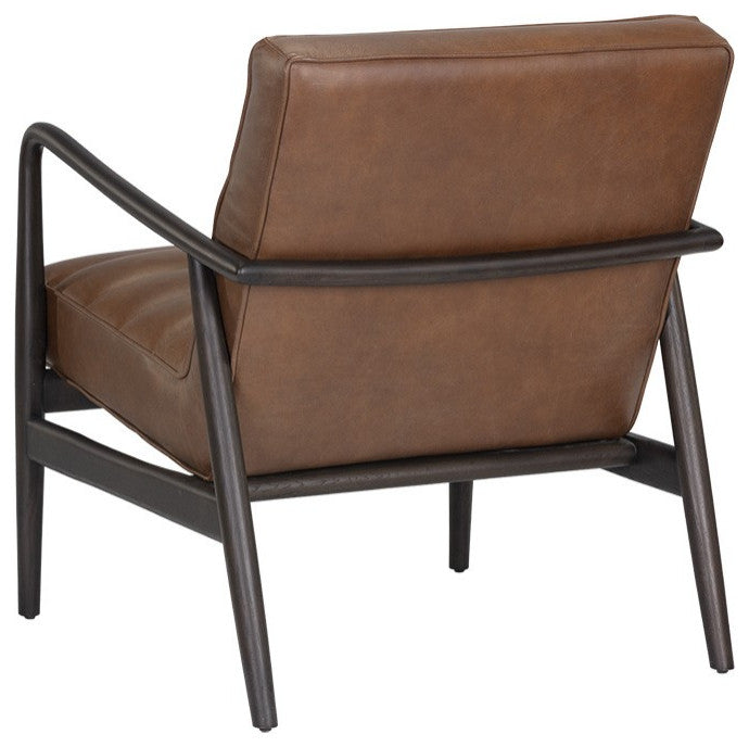 Lyric Lounge Chair, Vintage Caramel Leather