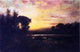 William Keith Wetlands at Sunset Wall Decal