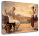 "Winding The Skein" By Lord Frederic Leighton, Giclee on Gallery Wrap Canvas