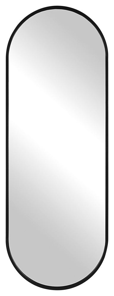 Uttermost UT-9843 Mirror from the Varina collection, Satin Black