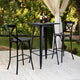 3 Piece Pub Table and Bar Chair Set