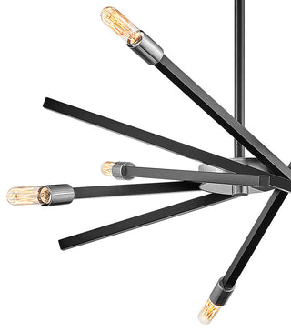 Hinkley Archer Medium Adjustable Single Tier, Satin Black