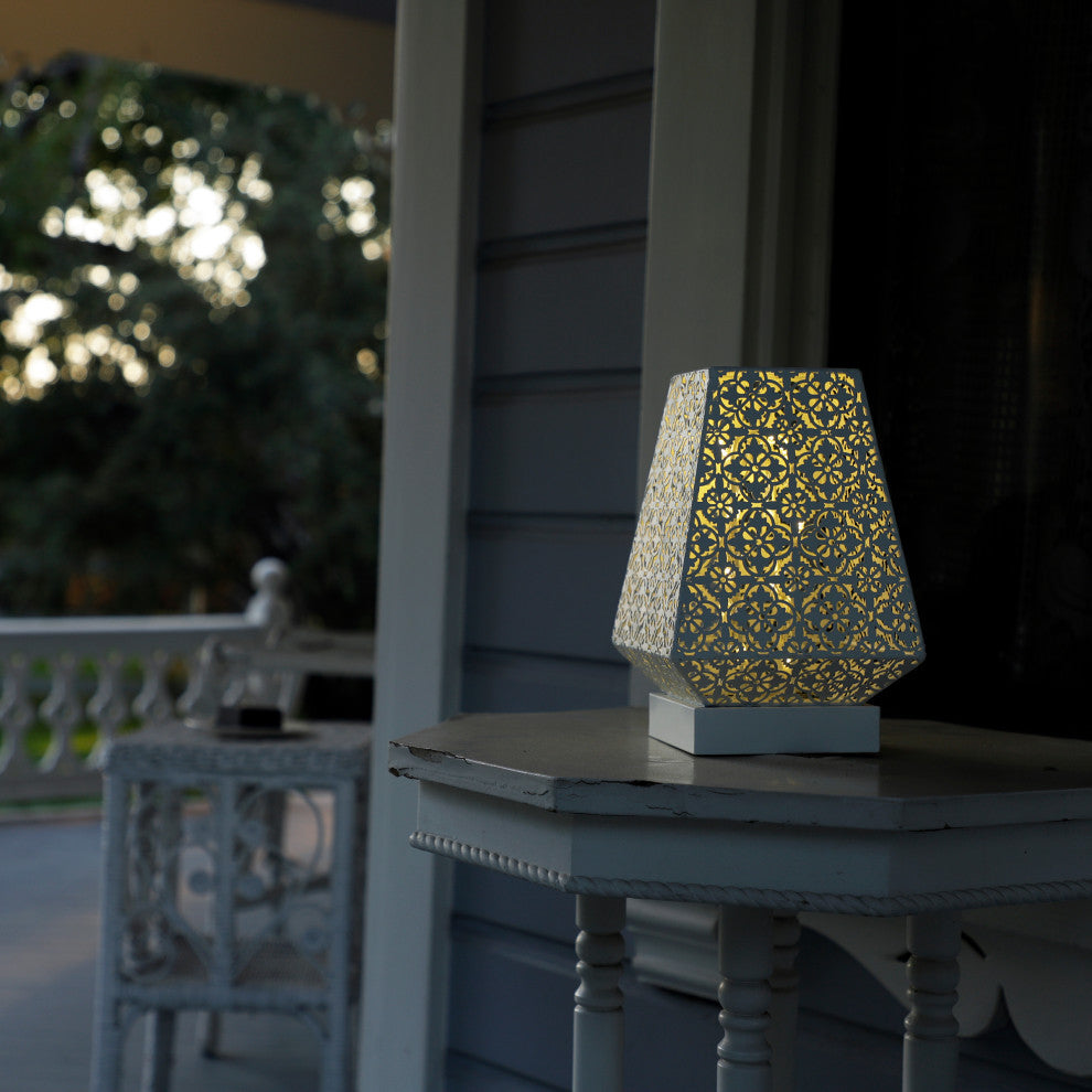 Tabletop Lamp with Chain Style Filament LED Lights