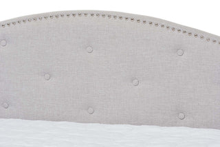 Helena Fabric Daybed With Trundle, Grayish Beige