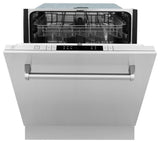 24"Top Control Dishwasher, Stainless Steel, DW-304-H-24