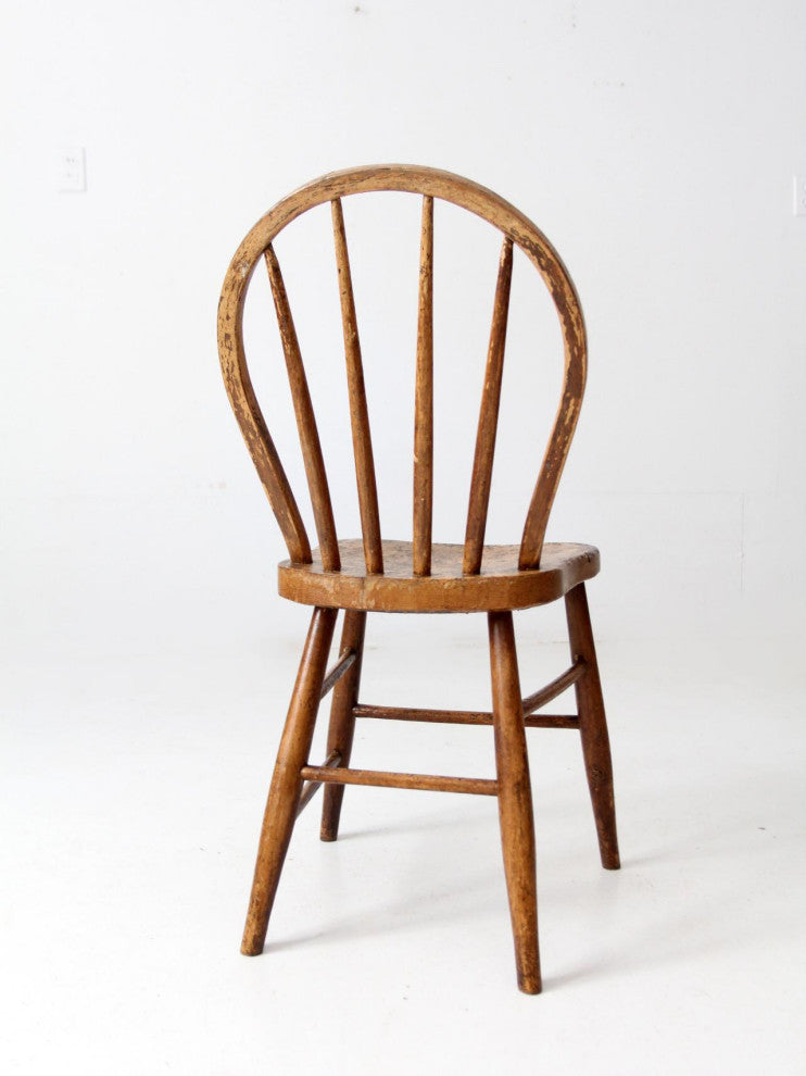 Consigned, Antique Spindle Back Chair
