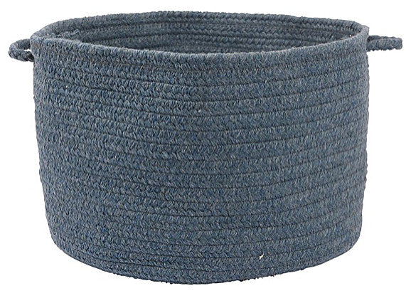 Colonial Mills Basket Bristol Federal Blue Round