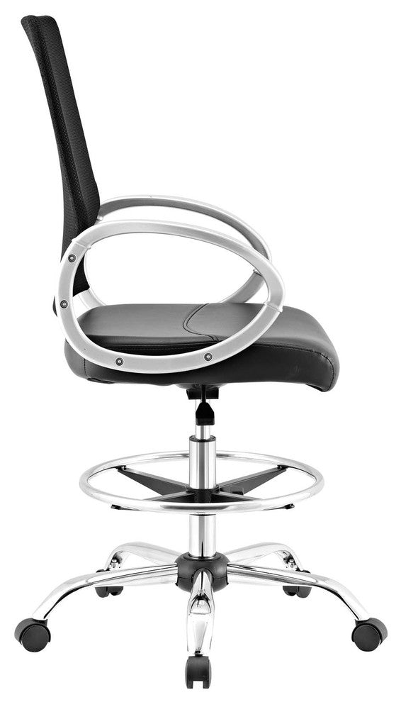 Command Mesh and Vinyl Drafting Chair