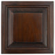 Eagle Furniture Heritage 50" Tall Corner TV Cart, Chocolate Mousse