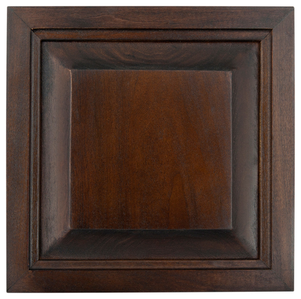 Eagle Furniture Heritage 50" Tall Corner TV Cart, Chocolate Mousse