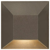 Hinkley Lighting 15222 Nuvi 12v 1.2w 1.5VA 3"W Square LED Deck - Bronze