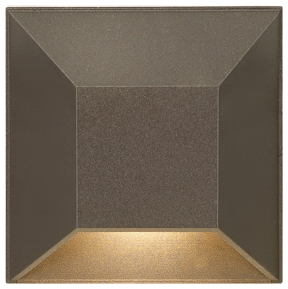 Hinkley Lighting 15222 Nuvi 12v 1.2w 1.5VA 3"W Square LED Deck - Bronze