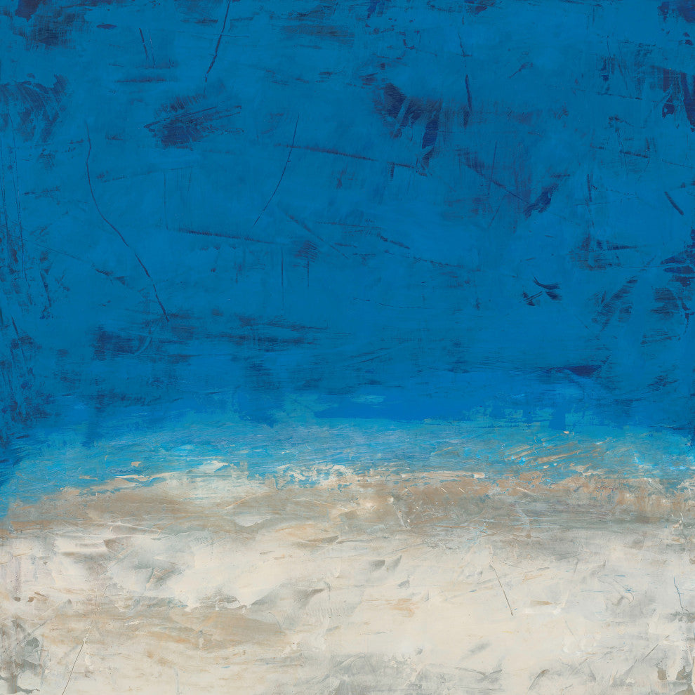 24x24 Le Bleu, Unframed Artwork