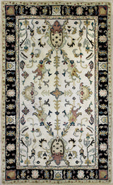 Beige Hand Tufted Rug 5X8