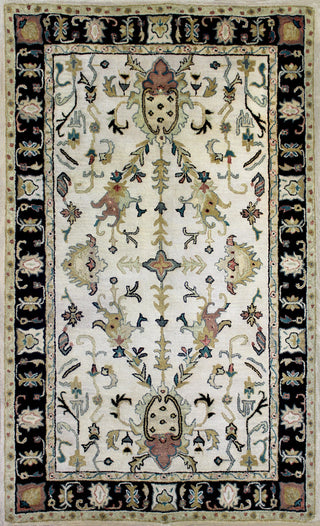 Beige Hand Tufted Rug 5X8