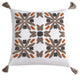 Abbie Crewel Embroidery Pillow, 20" x 20", 1PC